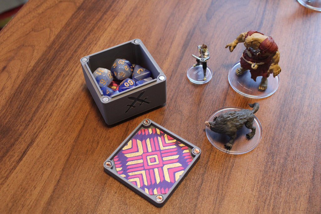 TrinketDungeon Magnetic Dice Box