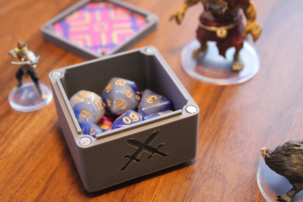 TrinketDungeon Magnetic Dice Box