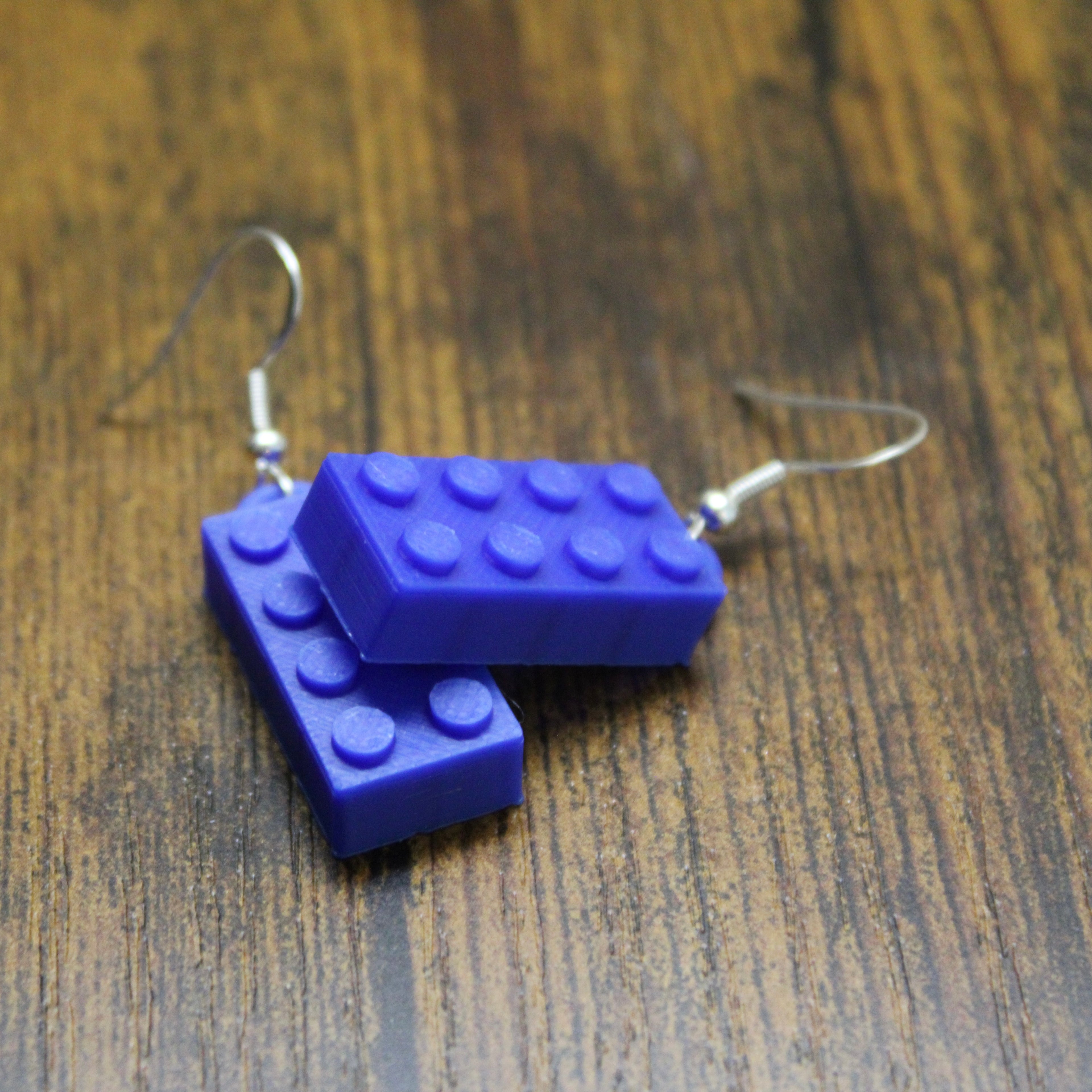 Brick Earrings