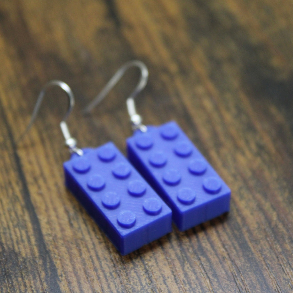 Brick Earrings