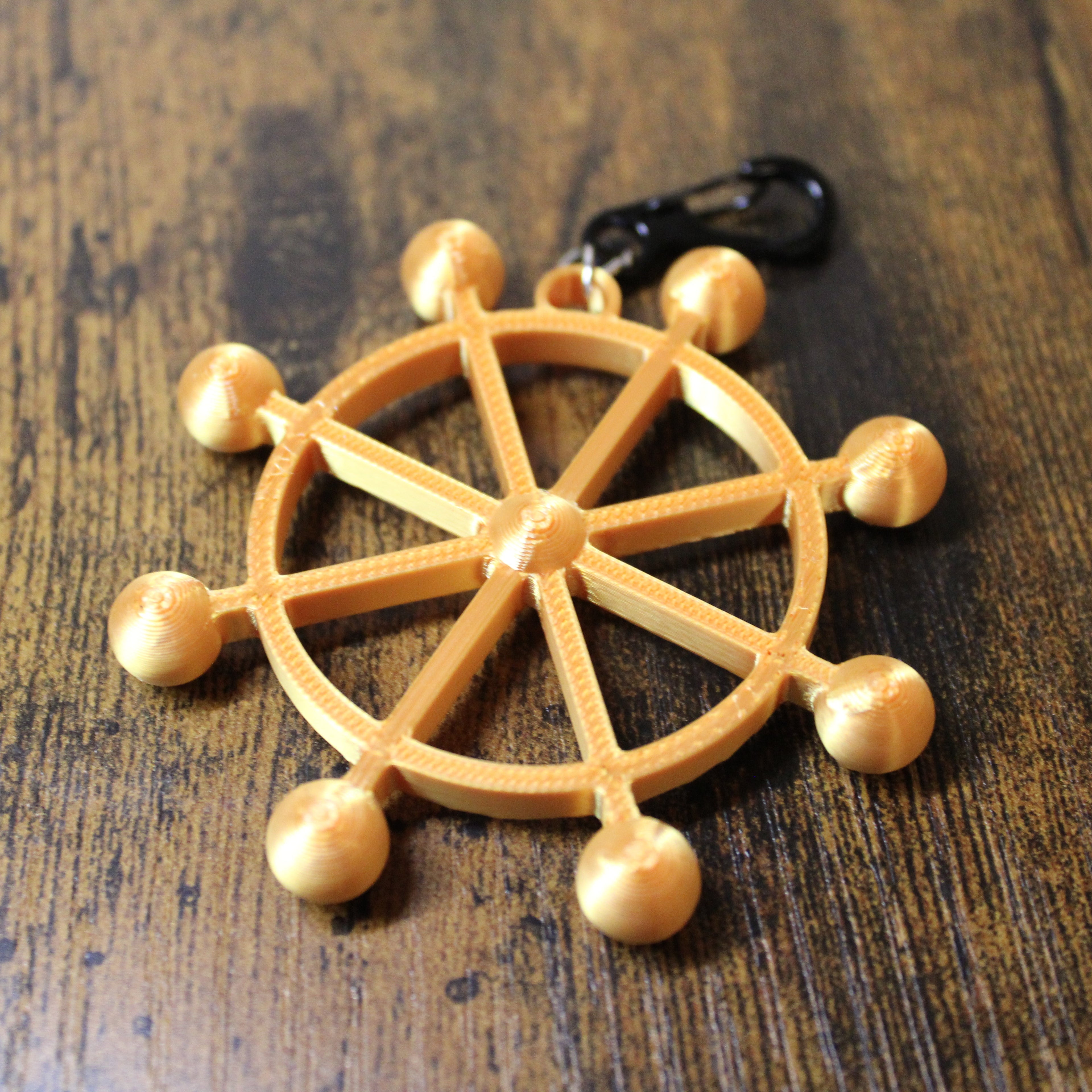 Divine Wheel Bag Clip