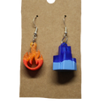 Icy-Hot Earrings